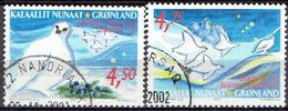 GREENLAND  # FROM 2001 STAMPWORLD  374-75 - Usados