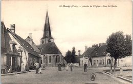 18 - BAUGY -- Abside De L'Eglise - Rue St Martin - Baugy