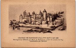 18 - Château De BANNEGON - Baugy