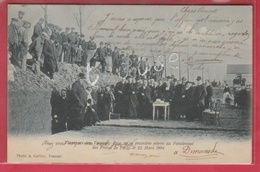 Froyennes - Pose De La Première Pierre Du Pensionnat Des Frères De Passy , Le 22 Mars 1904 ( Voir Verso ) - Tournai