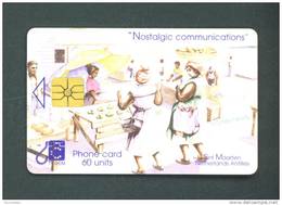 ST MAARTEN  -  Chip Phonecard As Scan - Antilles (Netherlands)