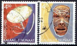 GREENLAND  # FROM 2002 STAMPWORLD  379-80 - Oblitérés