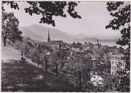 SUISSE,HELVETIA,SWISS,SWITZERLAND,SVIZZERA,SCHWEIZ ,ZOUG,ZUG,CARTE PHOTO GRAU ET AUFN - Zoug