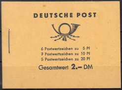 DDR 1961 / MiNr.  MH 3 B 2  Mit  Den H-Blättern. 7 B (1) , 8 B X (1) , 9 B (1)   ** / MNH    (mh1337) - Cuadernillos