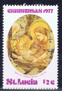 WL+ St. Lucia 1977 Mi 420 Mnh Weihnachten - Ste Lucie (...-1978)