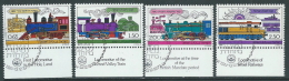 1977 ISRAELE USATO FERROVIE IN TERRA SANTA CON APPENDICE - T11-6 - Used Stamps (with Tabs)