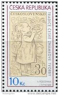 CZ1963 Czech Republic 2009 Child Stamp On Stamp 1v MNH - Nuevos