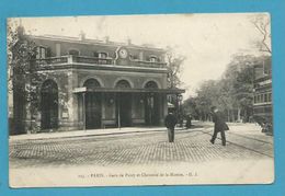 CPA 223 - Chemin De Fer Gare De Passy Et Chaussée De La Muette PARIS - Metro, Stations