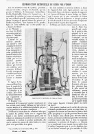 REPRODUCTION ARTIFICIELLE Du RUBIS PAR FUSION   1904 - Sonstige & Ohne Zuordnung