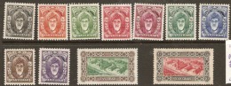 Zanzibar 1952 Values To 10s 5c-50c Unmounted Mint - Zanzibar (...-1963)