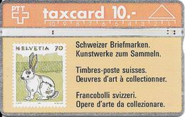 Switzerland: PTT P12 106B Schweizer Briefmarken - Hase - Sellos & Monedas