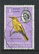 BECHUANALAND 1961 N° 119 Oblitéré Used Superbe Faune Oiseaux Loriot Doré Birds Animaux - 1885-1964 Protectoraat Van Bechuanaland