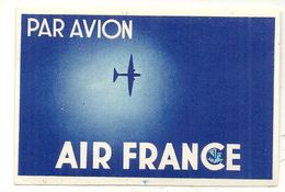 AIR FRANCE - Aufklebschilder Und Gepäckbeschriftung