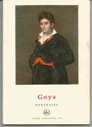 GOYA Portraits By Maurice SERULLAZ "The Little Library Of Art" - Schöne Künste