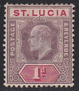 St Lucia 1902-03 Mint Mounted, Sc# ,SG 59 - Ste Lucie (...-1978)