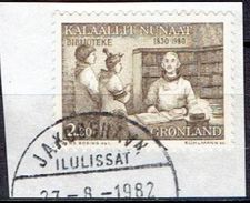 GREENLAND # STAMPS FROM 1980 STAMPWORLD 123 - Usati