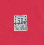 Timbre 50 F Bleu . Société Nationale Des Chemins De Fer Français - Usati