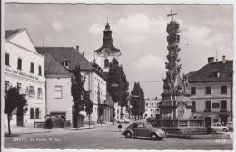 AK - ZWETTL - Hauptplatz Mit Gasthof "Zur Goldenen Rose" 1965 - Zwettl