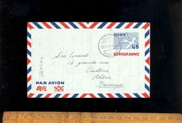 JAPON : Lettre Aérogramme Par Avion 1954 + Air Letter 1951 Japan Airmail - Airmail