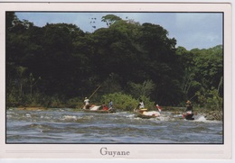 973 - LA GUYANNE FRANÇAISE - - PASSAGE DE SAUT SUR LE MARONI EN PIROGUE - Autres & Non Classés