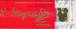Carnet Complet à 8 De 1991 Timbre N° 1148 (Mozart) + Partition - Markenheftchen