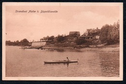 A6114 - Alte Ansichtskarte - Strandbad Malter Bei Dippoldiswalde - Gel 1930 - Adam TOP - Dippoldiswalde