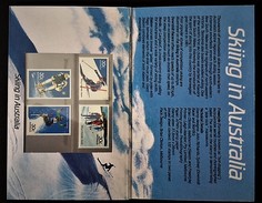 1984 Skiing In Australia Yv.861-864 **) In Presentation Pack - Presentation Packs