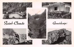 ¤¤  -  GUADELOUPE   -  SAINT-CLAUDE   -  Multivues  -  Volcan , Soufrière , Cratère, Bains Soufré  -  ¤¤ - Andere & Zonder Classificatie