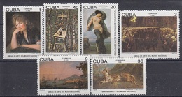 CUBA 2659-2664,unused,painting - Neufs