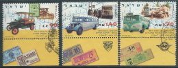 1994 ISRAELE USATO TRASPORTI PUBBLICI CON APPENDICE - T15-4 - Used Stamps (with Tabs)