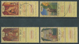 1999 ISRAELE USATO I PATRIARCHI VISITANO LA SUKKOT CON APPENDICE - T15-9 - Used Stamps (with Tabs)
