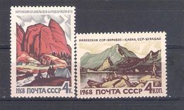 USSR 1968 Mi Nr  3555/6  MNH (a3p4) - Nuevos