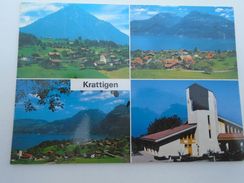 D152814   Switzerland Suisse Krattigen - Thunersee    - Stamp - Krattigen