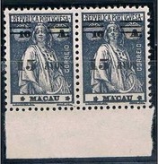 Macau, 1931/3, # 266 (III-IV; III-III), MNH - Ungebraucht