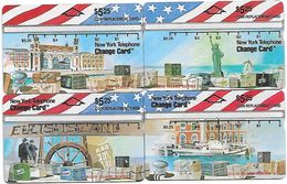 ETATS-UNIS 4 Cartes Nynex 5.25 Dollars Neuves - Cartes Holographiques (Landis & Gyr)