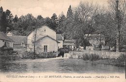 ¤¤  -  GENILLE   -  LE MOTTAGE   -  L'Indrois, En Aval Du Moulin    -  ¤¤ - Genillé