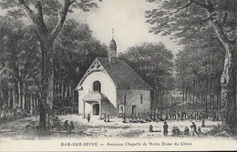 Bar-sur-Seine (Aube) - Ancienne Chapelle De Notre-Dame Du Chêne (illustration) - Edition Doussot - Carte Non Circulée - Bar-sur-Seine