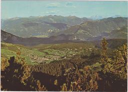 SUISSE,SWITZERLAND,SCHWEI Z,SVIZZERA,HELVETIA,SWISS ,GRISONS,FLEM  ,FLIMS- DORF,VUE AERIENNE ,IL Y A 50 ANS - Flims