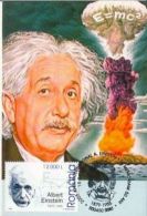 64652- ALBERT EINSTEIN, SCIENTIST, MAXIMUM CARD, 2005, ROMANIA - Albert Einstein