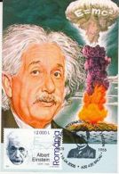 64654- ALBERT EINSTEIN, SCIENTIST, MAXIMUM CARD, 2005, ROMANIA - Albert Einstein