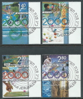 2000 ISRAELE USATO NUOVO MILLENNIO CON APPENDICE - T16-5 - Used Stamps (with Tabs)
