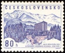 Czechoslovakia / Stamps (1964) 1364: Recreation Of Trade Union Movement (Low Tatras); Painter: A. Brunovsky - Hotel- & Gaststättengewerbe