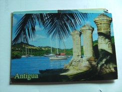Antigua West Indies Boats And Ruines - Antigua & Barbuda
