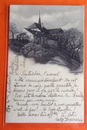 Rare CPA Dessin 1905  Amateur CHATEAU DE BOUDRY SUISSE Texte En Rapport Avec La Carte Ref Pontarlier - Boudry