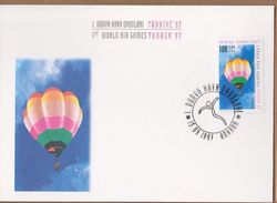 AC- TURKEY POSTAL STATIONARY - 1st WORLD AIR GAMES ANKARA 13 SEPTEMBER 1997 - Postal Stationery