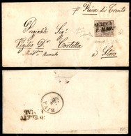 Frode Postale - 30 Cent Bruno Cioccolato (9b - II Tipo) Riannullato Con Bollo Lineare Su Lettera Da Padova  A Storo Del - Andere & Zonder Classificatie