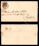 Carta A Coste - 30 Cent Bruno (16) Con Ottimi Margini Su Lettera Da Milano A Sondrio Del 14.11.54 (550) - Autres & Non Classés