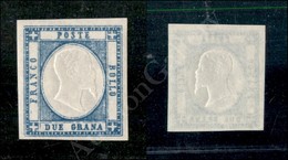 1861 - 2 Grana Azzurro Chiaro (20) Gomma Integra - Molto Bello (450) - Altri & Non Classificati