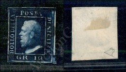1859 - 10 Grana Azzurro Cupo (12) - E.Diena (800) - Sonstige & Ohne Zuordnung