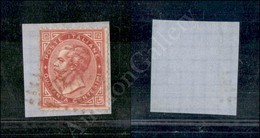 2240 Punti Piccoli Di Marsiglia (rosso - Pt. R1) - 40 Cent Rosa Carminio (L20) Su Frammento (3.000) - Other & Unclassified